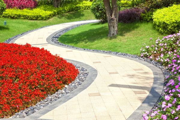 Garden Walkway Installation in Fairhope