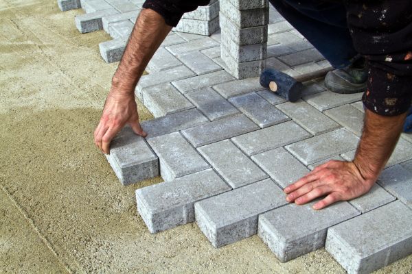 Concrete Paver Installation in Fairhope