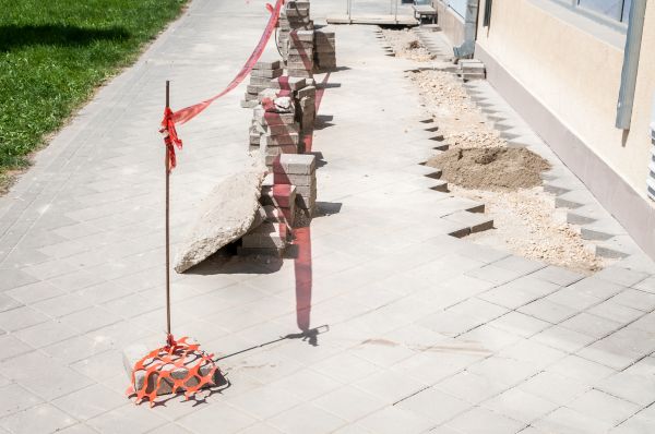Stone Patio Replacement in Fairhope