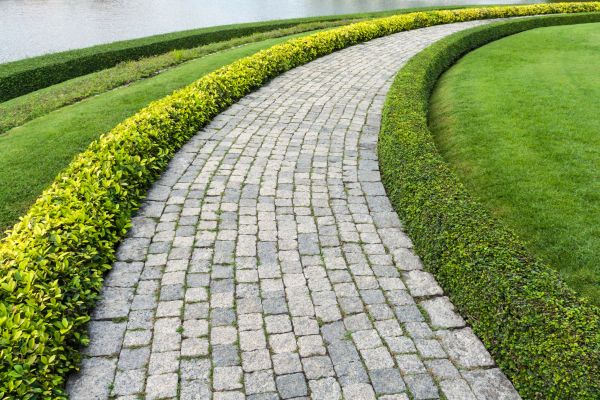 Sidewalk Pavers Installation in Fairhope