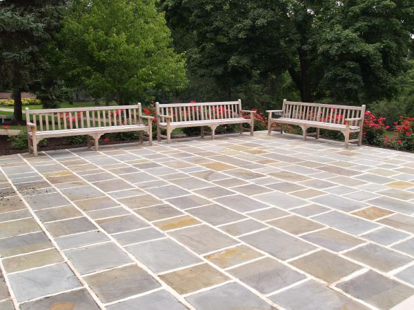 Slate Patio Installation in Fairhope